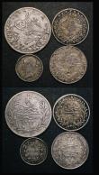 London Coins : A181 : Lot 2548 : Egypt (3) Ten Qirsh AH1293/29H KM#295 Fine, Five Qirsh AH1293/17W KM#294 Near Fine, AH1327/6 KM#308 ...