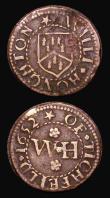 London Coins : A181 : Lot 705 : Farthings 17th Century (2) Hampshire - Tichfield 1652 William Houghton, W.204 Good Fine with some ve...