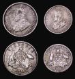 London Coins : A181 : Lot 916 : Australia (3) Shilling 1920M KM#26 VG, Sixpence 1911 KM#25 Good Fine, Threepence 1915 KM#24 Near Fin...