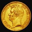 London Coins : A181 : Lot 989 : France 20 Francs Gold 1831B Rouen Mint, Raised edge lettering, KM#746.2 Good Fine, a scarce one-year...