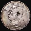 London Coins : A182 : Lot 1063 : China - Republic Dollar Year 3, Six characters over head, L&M 63, Y#329, Fine/Good Fine, toned w...