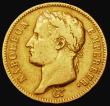 London Coins : A182 : Lot 1114 : France 40 Francs Gold 1812A, Paris Mint, KM#696.1, Fine
