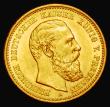 London Coins : A182 : Lot 1144 : German States - Prussia Ten marks Gold 1888A Friedrich III KM#514 GEF and lustrous