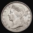 London Coins : A182 : Lot 1164 : Hong Kong 20 Cents 1891H KM#7 bright EF