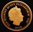 London Coins : A182 : Lot 1376 : Tristan Da Cunha Double Sovereign 2012 Elizabeth and the Lion Gold Proof FDC
