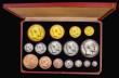 London Coins : A182 : Lot 1863 : Proof Set 1902 Long Matt Set Gold Five Pounds, Two Pounds, Sovereign and Half Sovereign, then Crown ...