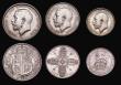 London Coins : A182 : Lot 1866 : Proof Set 1911 (8 coins) Halfcrown to Maundy Penny nFDC to FDC with matching tone, uncased