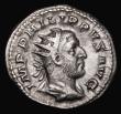 London Coins : A182 : Lot 2106 : Roman Antoninianus Philip I (248AD) Obverse: Bust right, radiate, draped and cuirassed, IMP PHILIPPV...