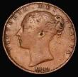 London Coins : A182 : Lot 2332 : Farthing 1849 Peck 1570 approaching Fine/About Fine, rare