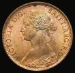 London Coins : A182 : Lot 2337 : Farthing 1873 High 3 in date (3 does not touch the linear circle), LCGS Variety 01, Choice UNC and l...
