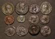 London Coins : A183 : Lot 1300 : Roman bronzes Ae3 and Ae4 (12) 3rd and 4th Century AD, one fair, the others Fine to VF