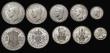 London Coins : A184 : Lot 1490 : Proof Set 1950 in CGS holders Halfcrown CGS 91, Florin CGS 90, Shillings English CGS 92 and Scottish...