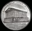 London Coins : A185 : Lot 1156 : Birmingham Musical Festival 1834 49mm diameter in White Metal by T. Halliday Obverse: View of the To...