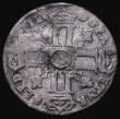 London Coins : A185 : Lot 1404 : France 15 Deniers (Sol de 15 Deniers de France - Navarre) 1697 Obverse: Crowned eight L's back ...