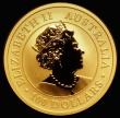 London Coins : A185 : Lot 1872 : Australia $100 Gold Kangaroo 2020P Reverse: Kangaroo and Joey standing, facing left, KM#3987, Gold O...