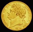 London Coins : A185 : Lot 2860 : Sovereign 1822 Marsh 6, S.3800, About Fine