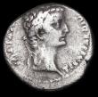 London Coins : A186 : Lot 1249 : Roman Denarius Tiberius (14-37AD) Obverse: Laureate head right TI CAESAR DIV [I] [F  AV]GVSTVS, Reve...