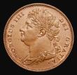 London Coins : A186 : Lot 1503 : Farthing 1825 Obverse 1, 1 of date missing it's top left serif, LCGS Variety 10, Type as Peck 1...