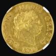 London Coins : A186 : Lot 1642 : Half Sovereign 1818 Marsh 401, S.3786 NGC AU58 and scarce in this high grade