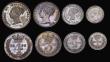 London Coins : A186 : Lot 1859 : Maundy Set 1866 ESC 2477, Bull 3514 NEF to EF the Fourpence and Threepence possibly once lightly cle...