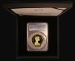 London Coins : A186 : Lot 547 : Alderney 500 Pounds 2021 Gothic Portrait 5 OZ Gold Proof  PCGS PR70DCAM 