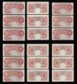 London Coins : A186 : Lot 68 : Ten Shillings Beale, B266 Red/Brown issue 1950 (15) from circulation generally Fine - EF one with so...