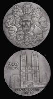 London Coins : A186 : Lot 860 : Westminster Abbey 900th Anniversary 1965 (2) a matched pair, the first 57mm diameter in silver by M....