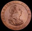 London Coins : A186 : Lot 965 : Isle of Man Penny 1798 Bronzed Proof S.7415b, Pridmore 18A, M.68, UNC with minor handling marks, Ex-...