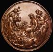 London Coins : A187 : Lot 1107 : International Exhibition 1862 Prize Medal 77mm diameter in bronze by L.C. Wyon, Obverse: Britannia s...