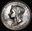 London Coins : A187 : Lot 1133 : Golden Jubilee of Queen Victoria 1887 65mm diameter in silver by J. Carter, Obverse: Diademed veiled...