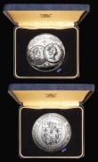 London Coins : A187 : Lot 1242 : Medals 20th Century and 21st Century in silver (3) Royal Mint 1100 Years in Minting 1986 63mm diamet...