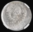London Coins : A187 : Lot 1440 : Russia 15 Kopeks 1942 Y#110 in an NGC holder and graded MS61, the key date in the series and seldom ...