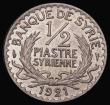 London Coins : A187 : Lot 1465 : Syria Half Piastre 1921 KM#68 UNC and with pleasing tone, a one-year type and the only cupro-nickel ...