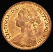 London Coins : A187 : Lot 2150 : Halfpenny 1881 Freeman 342, dies 15+O, UNC or near so and lustrous with some cabinet friction, the r...