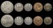 London Coins : A187 : Lot 3066 : World a small group (5) Straits Settlements One Dollar 1908 KM#26 GVF/NEF with some contact marks, R...