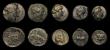 London Coins : A188 : Lot 1015 : Ancient Greece (5) Carthage, Zeugitana Ae15 Siculo-Punic issue (264-241BC) Obverse: Head of Tanit le...
