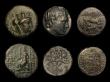 London Coins : A188 : Lot 1021 : Ancient Greece (6) Thyatira, Lydia, Ae15 (after 200BC) Autonomous issue, Obverse: Head of Apollo rig...