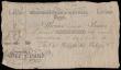 London Coins : A188 : Lot 103 : Milford & Pembrokeshire Bank £1 dated 1808 No. M261 for Chas. Phillips, Thos. Philipps &am...