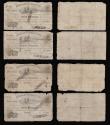 London Coins : A188 : Lot 105 : Newcastle upon Tyne £5 Joint Stock Bank dated 1838-1840 ink Cancelled overprints, (Outing1515b...