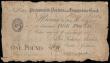 London Coins : A188 : Lot 109 : Portsmouth, Portsea and Hampshire Bank £1 dated 1817 for Godwin, Minchin & Carter, Grant23...