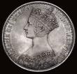 London Coins : A188 : Lot 1189 : Crown 1847 Gothic ESC 288, Bull 2571, EF, the obverse field with only very minor nicks, attractively...