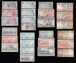 London Coins : A188 : Lot 120 : A collection in an album QE II from circulation Isle of Man (8) £9.50 face, Jersey (23) £...
