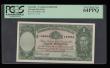 London Coins : A188 : Lot 140 : Australia One Pound George VI portrait issued 1942 signed Armitage/McFarlane S?N J/12 143064, Pick26...