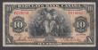 London Coins : A188 : Lot 146 : Canada, Barclays Bank 10 Dollars Jan 2 1935 S/N E070682 signed Stephenson and Borden Pick S951a Fine...