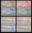 London Coins : A188 : Lot 154 : Falkland Islands (4) 5 Pounds 2005, 10 Pounds 2011, 20 Pounds 2011 and 50 Pounds 1990 all Unc or nea...