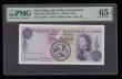London Coins : A188 : Lot 179 : Isle of Man 1 Pound (1961) signed Stallard Pick 25b Gem Uncirculated PMG 65 EPQ and scarce in this h...
