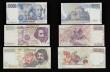 London Coins : A188 : Lot 183 : Italy (6) 1000 Lire Pick 114, 2000 Lire Pick 115, 5000 Lire Pick 111, 10000 Lire Pick 112, 50000 Lir...