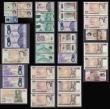 London Coins : A188 : Lot 2 : A collection in an album Five Pounds (23) includes some Lion and Key and Scottish. Ten Pounds (26) m...