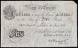 London Coins : A188 : Lot 31 : Five Pounds Peppiatt white B241 dated 16 June 1938 prefix B/237 VF