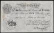 London Coins : A188 : Lot 33 : Ten Pounds Peppiatt B242 German Operation Bernhard forgery WW2 dated 17th October 1935 series K/157 ...
